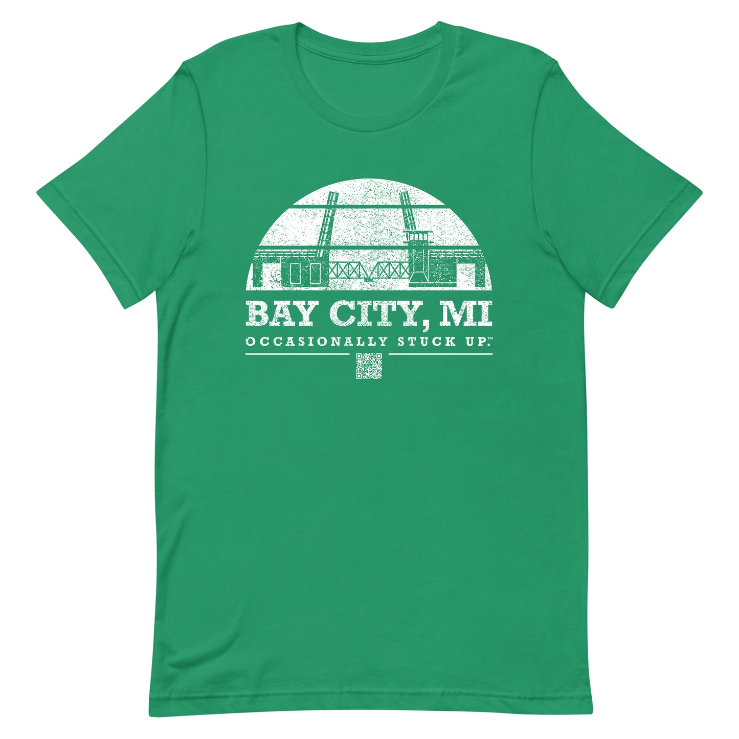 Kelly Green Bay City "Occasionally Stuck Up" Tee