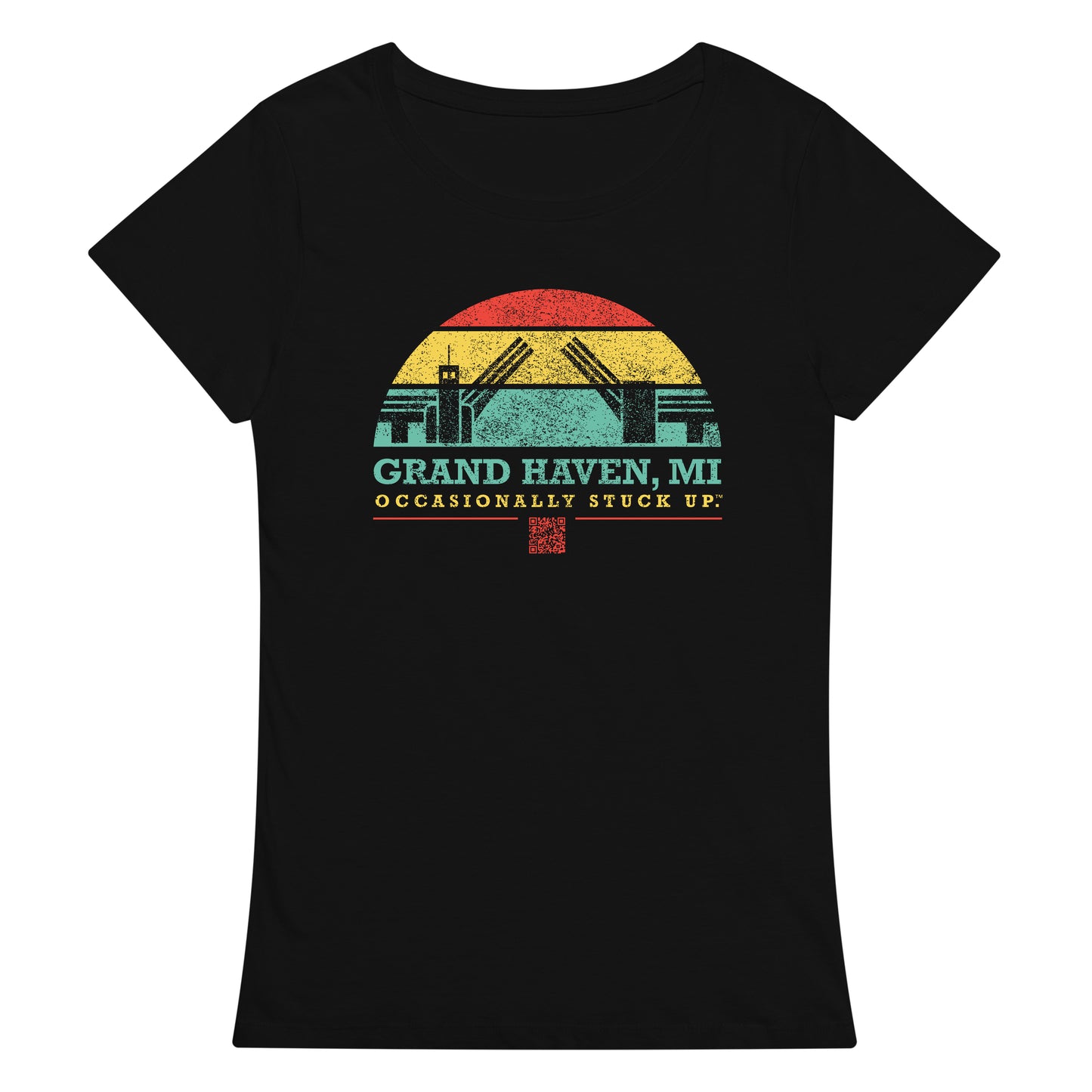 Women’s Grand Haven "Occasionally Stuck Up" Fitted T-Shirt