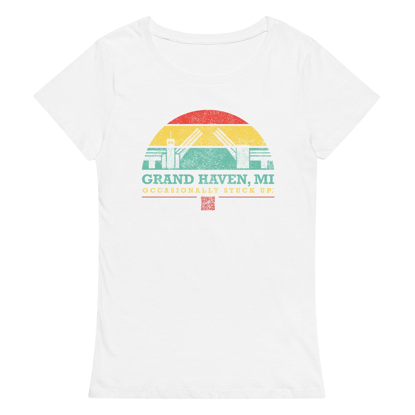 Women’s Grand Haven "Occasionally Stuck Up" Fitted T-Shirt