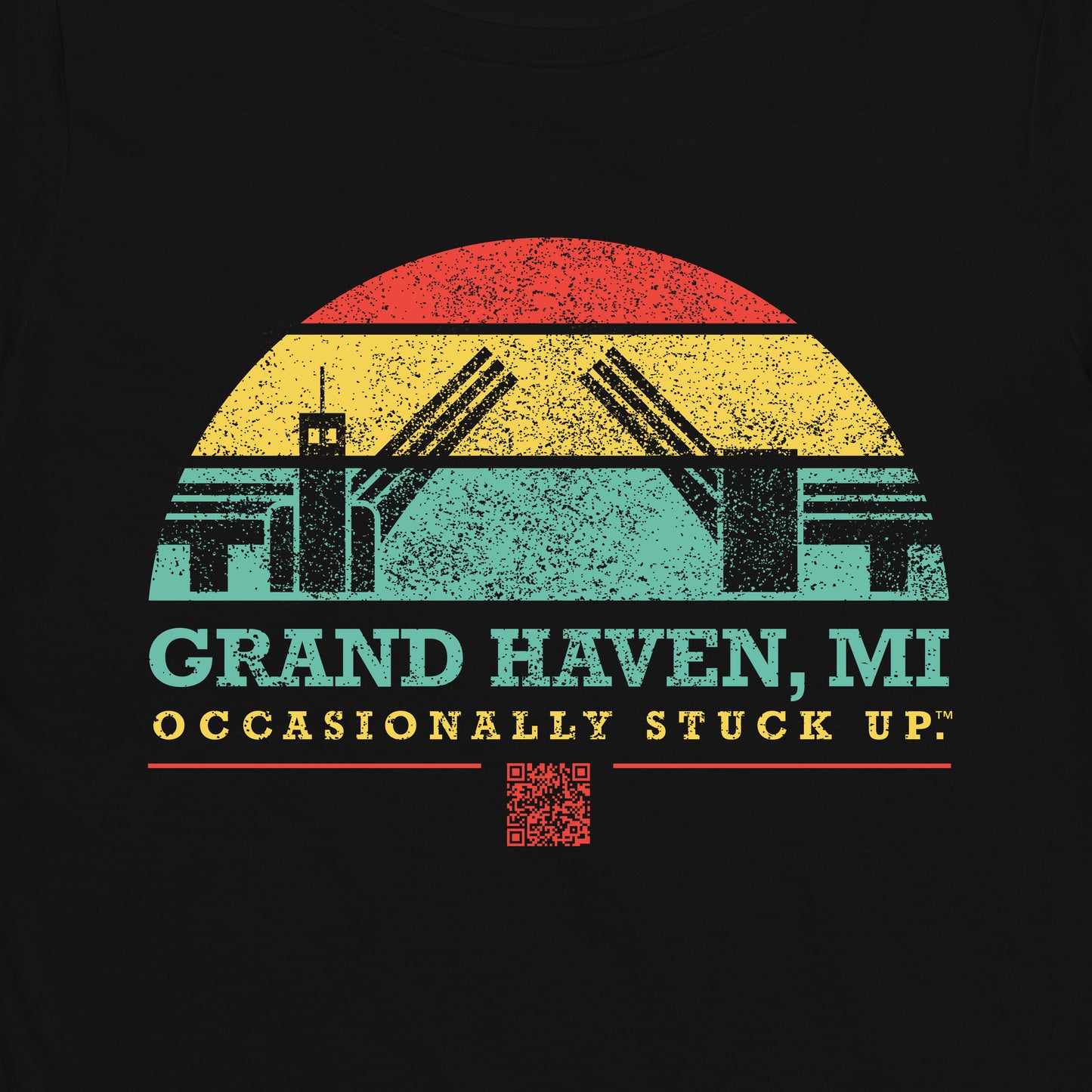 Women’s Grand Haven "Occasionally Stuck Up" Fitted T-Shirt