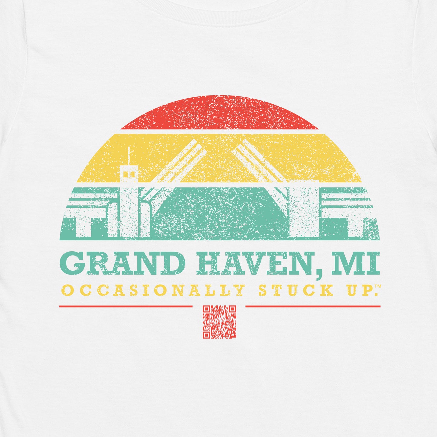 Women’s Grand Haven "Occasionally Stuck Up" Fitted T-Shirt