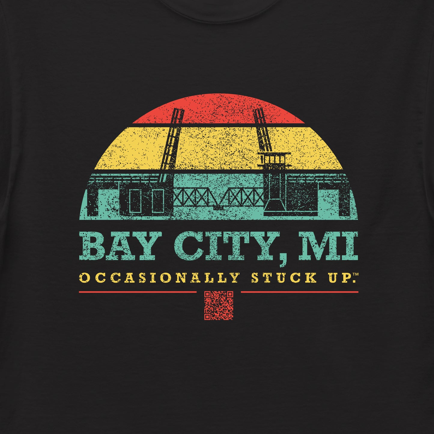 Men's Bay City "Occasionally Stuck Up" Tee
