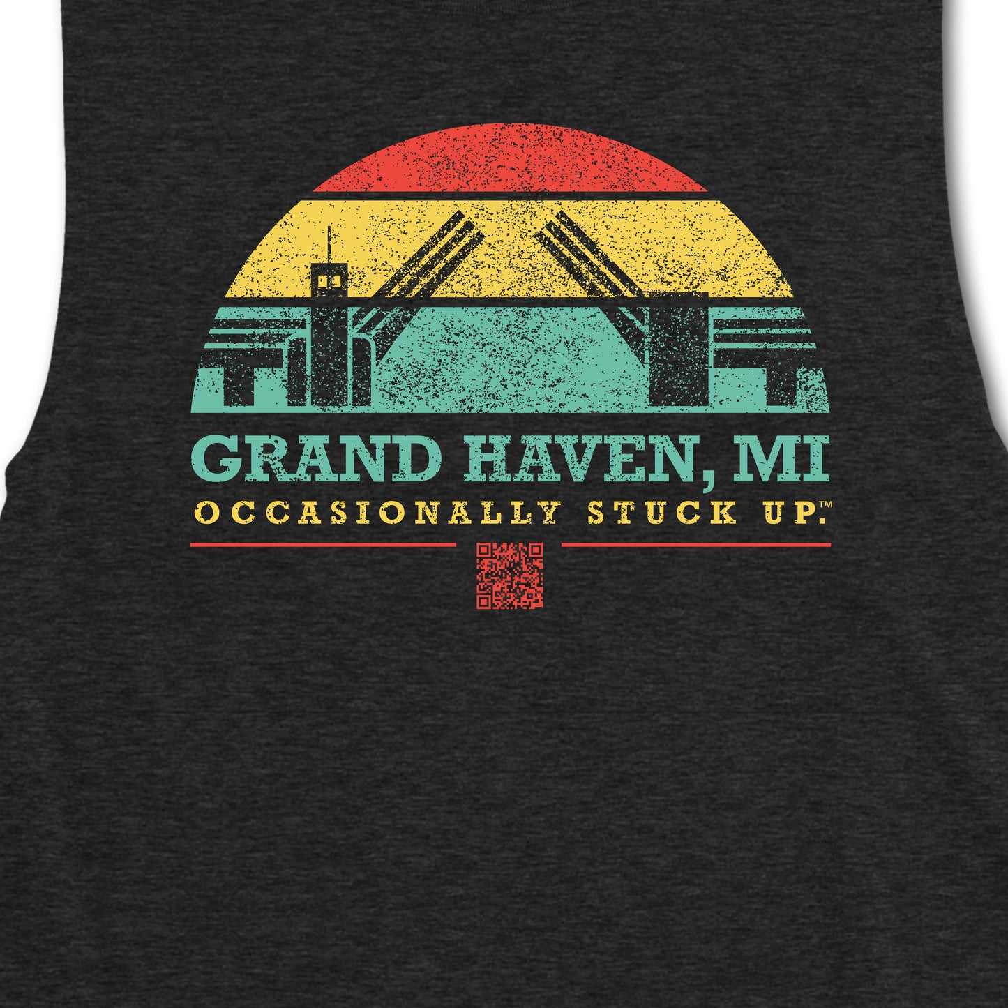 Women's Grand Haven "Occasionally Stuck Up" Tank