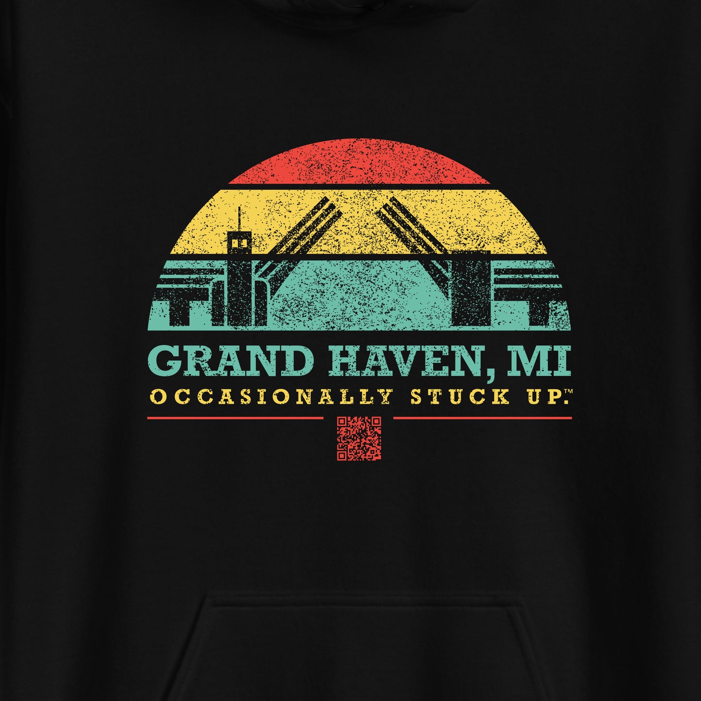 Grand Haven "Occasionally Stuck Up" Hoodie