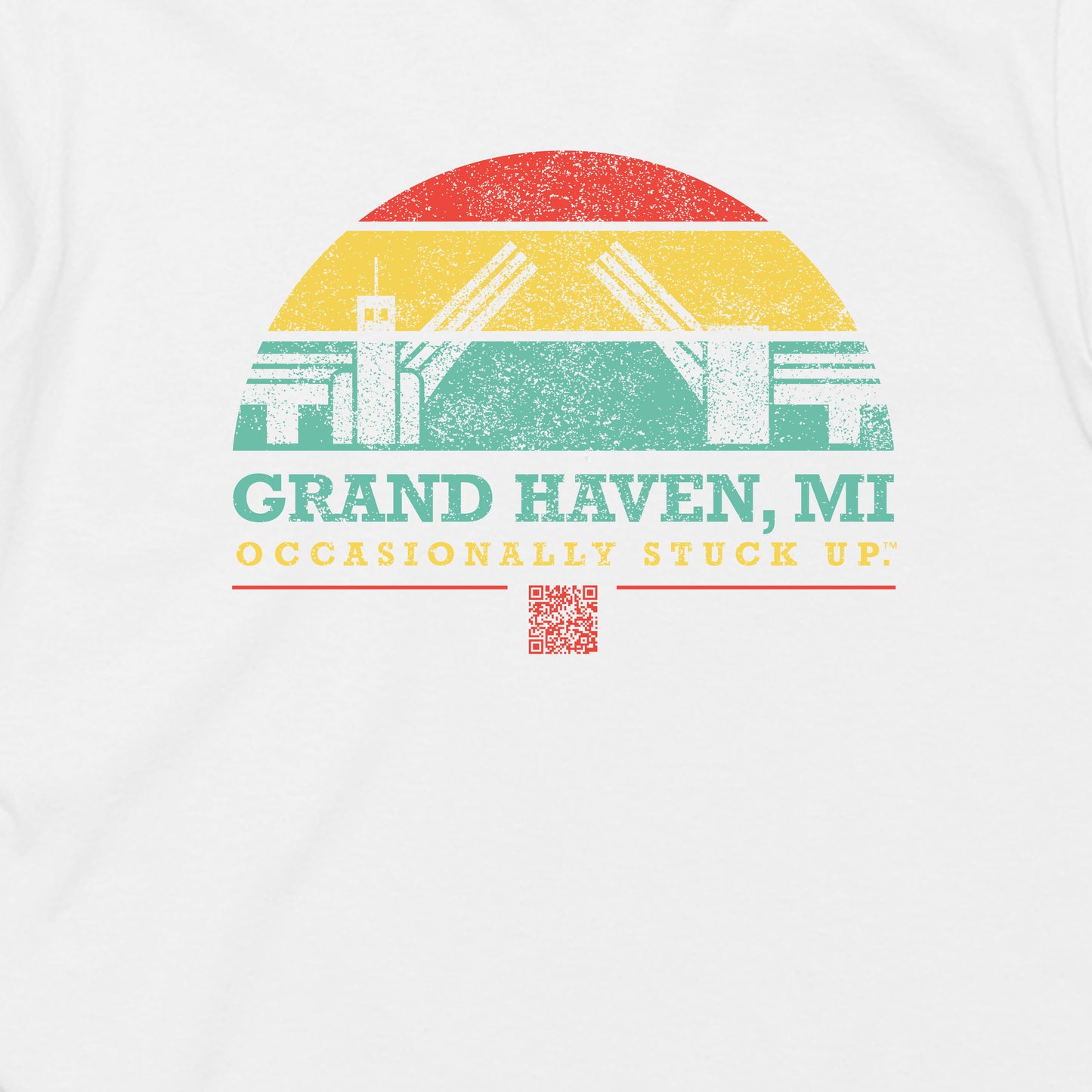 Men's Grand Haven "Occasionally Stuck Up" Tee