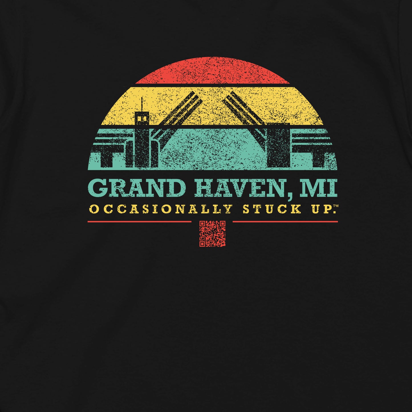 Men's Grand Haven "Occasionally Stuck Up" Tee