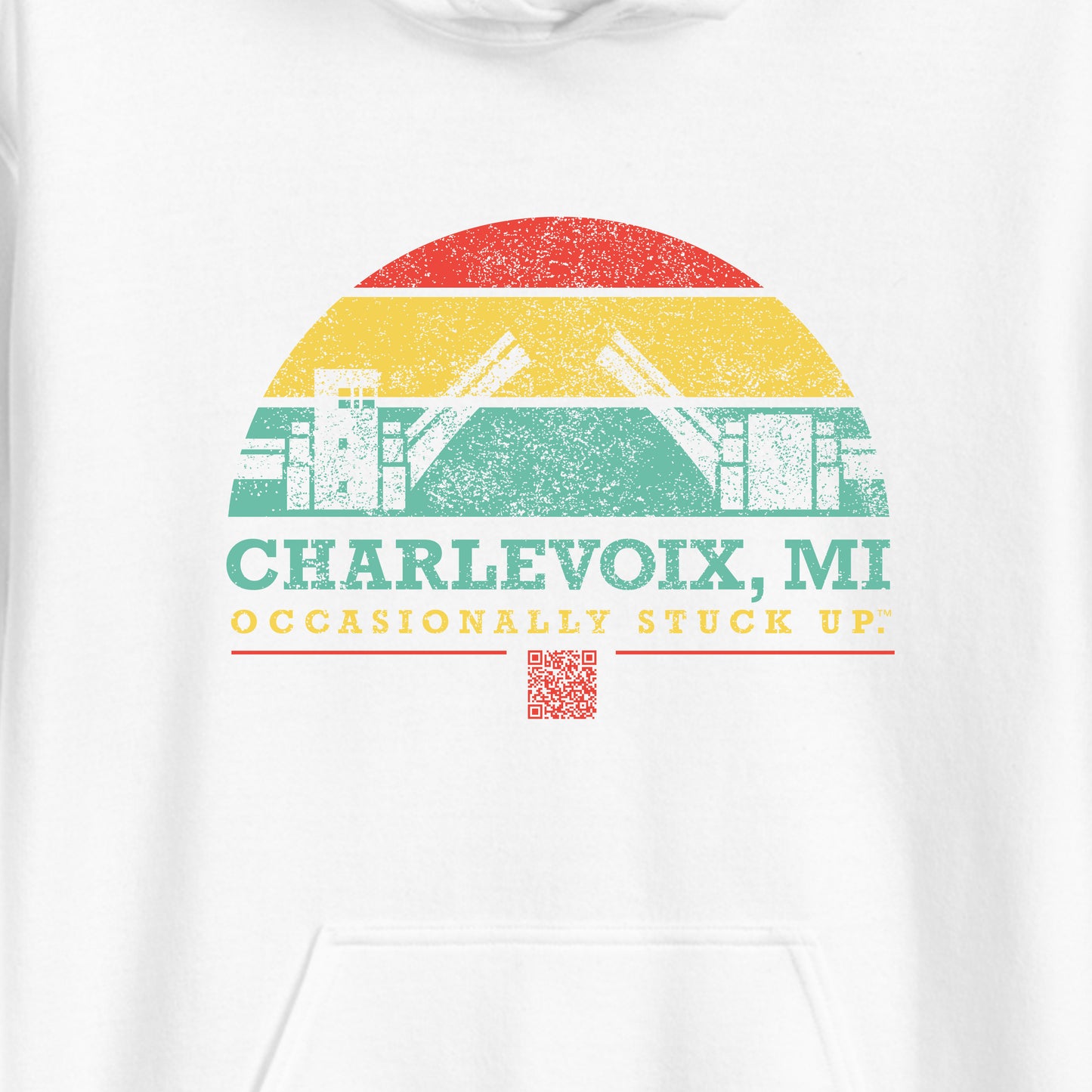 Charlevoix Occasionally Stuck Up Hoodie