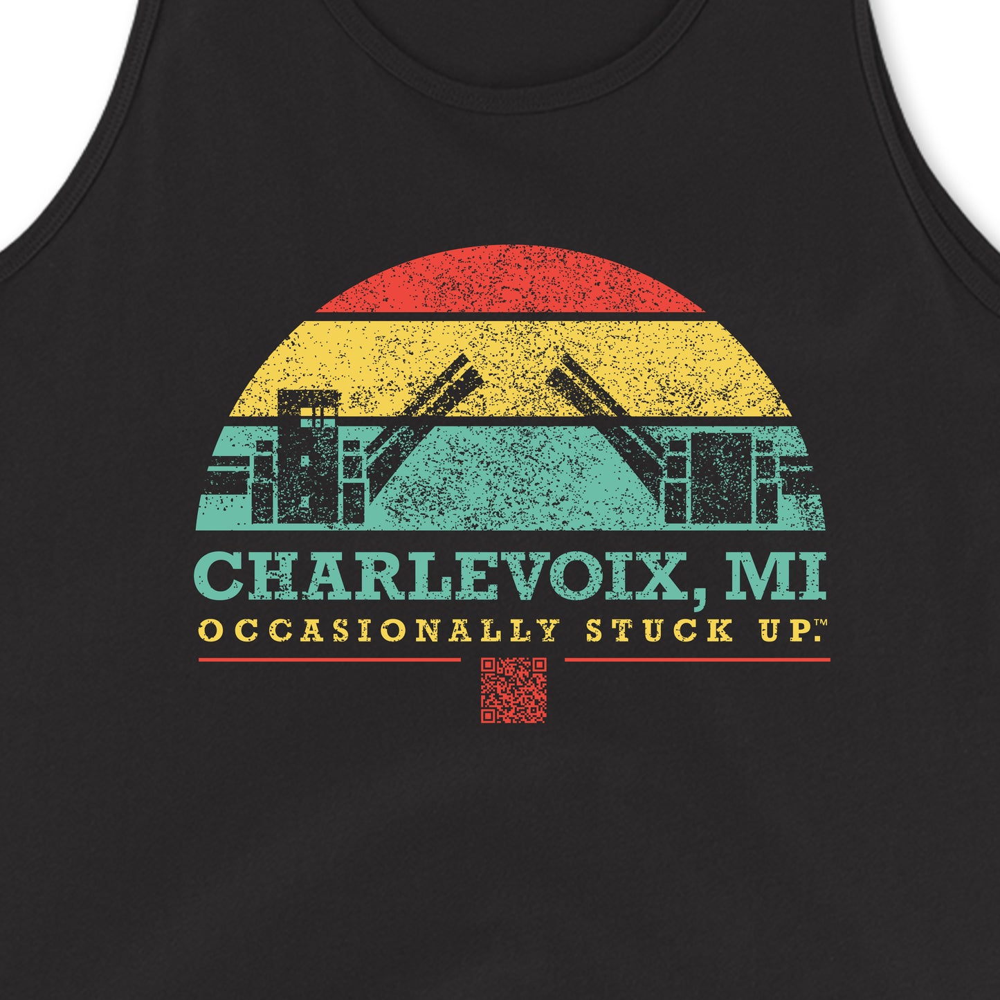 Men's Charlevoix "Occasionally Stuck Up" Tank Top