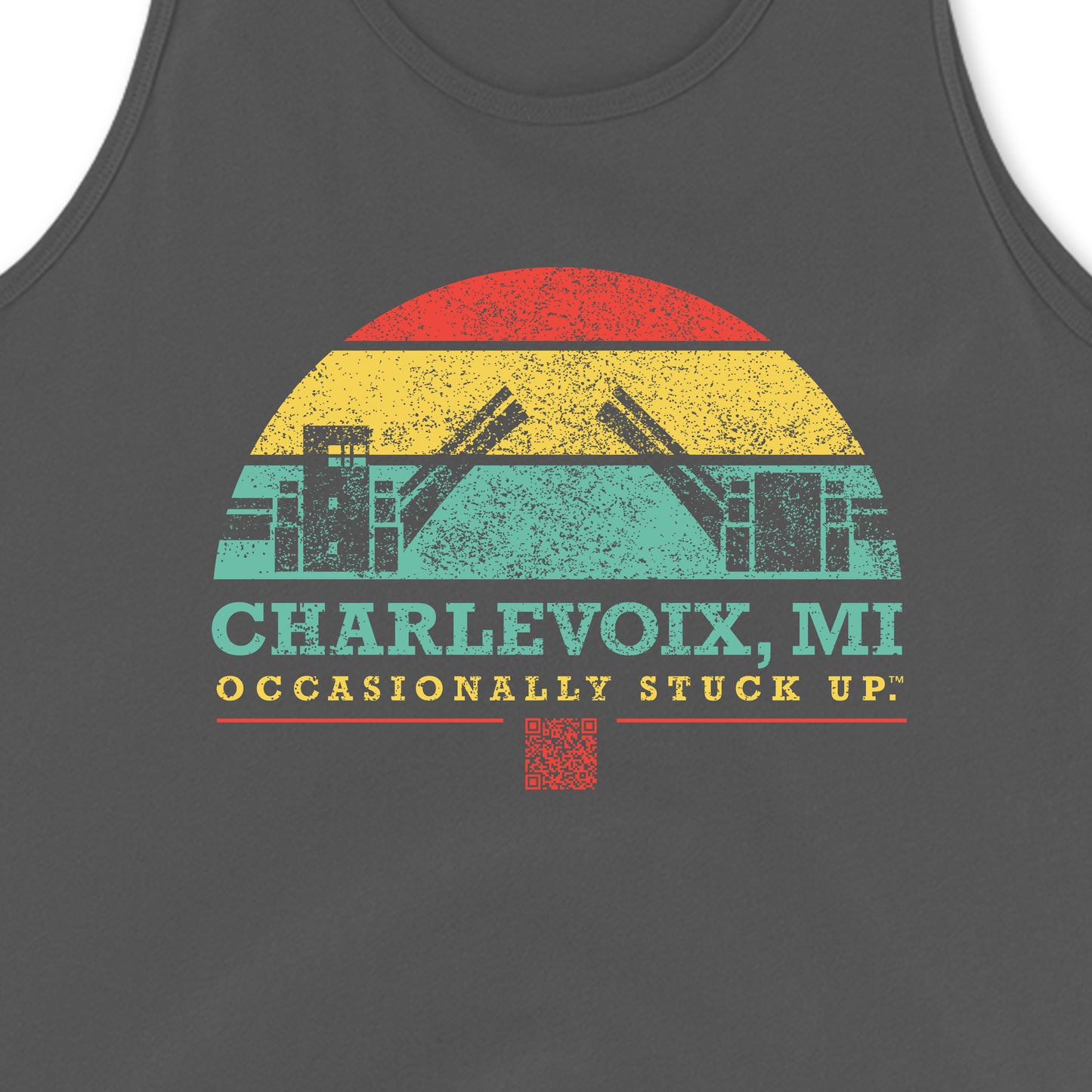 Men's Charlevoix "Occasionally Stuck Up" Tank Top