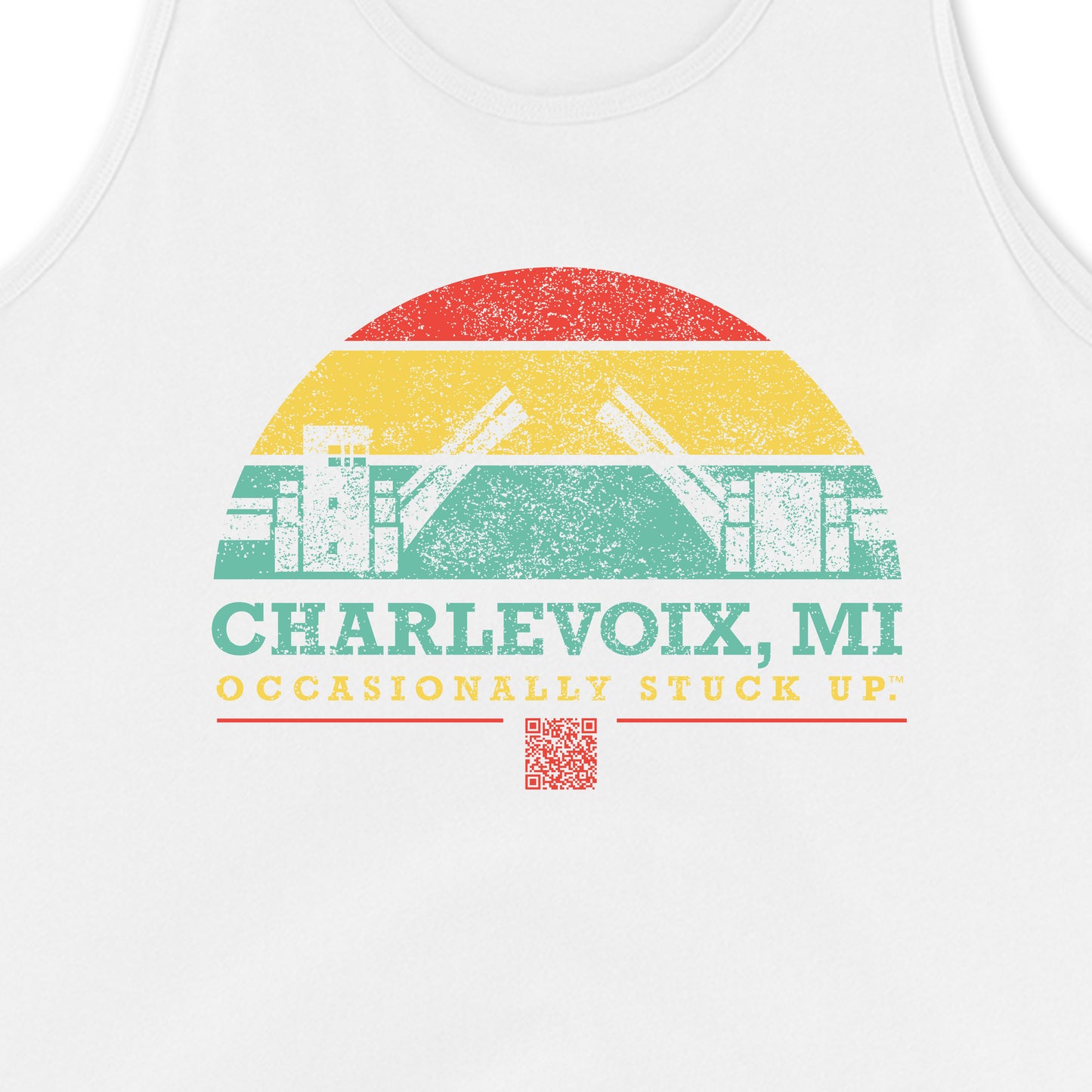 Men's Charlevoix "Occasionally Stuck Up" Tank Top