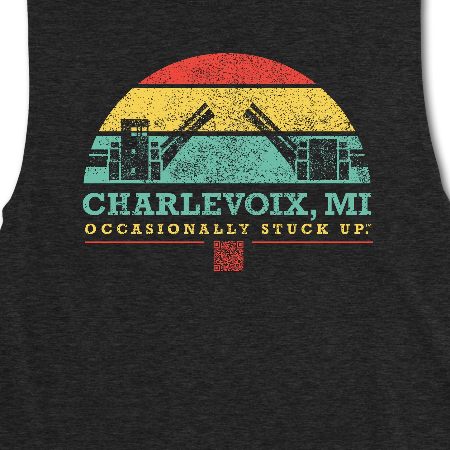 Women's Charlevoix "Occasionally Stuck Up" Tank