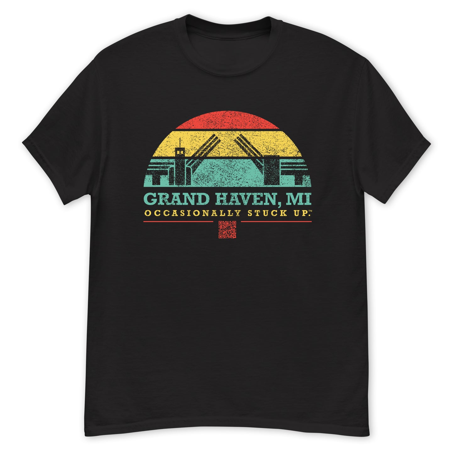 Men's Grand Haven "Occasionally Stuck Up" Tee