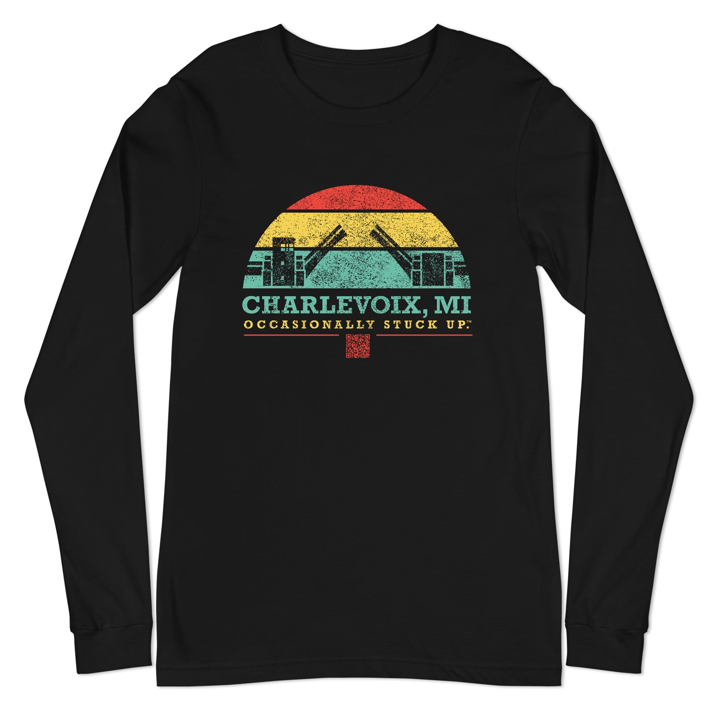 Women's Charlevoix "Occasionally Stuck Up" Long Sleeve