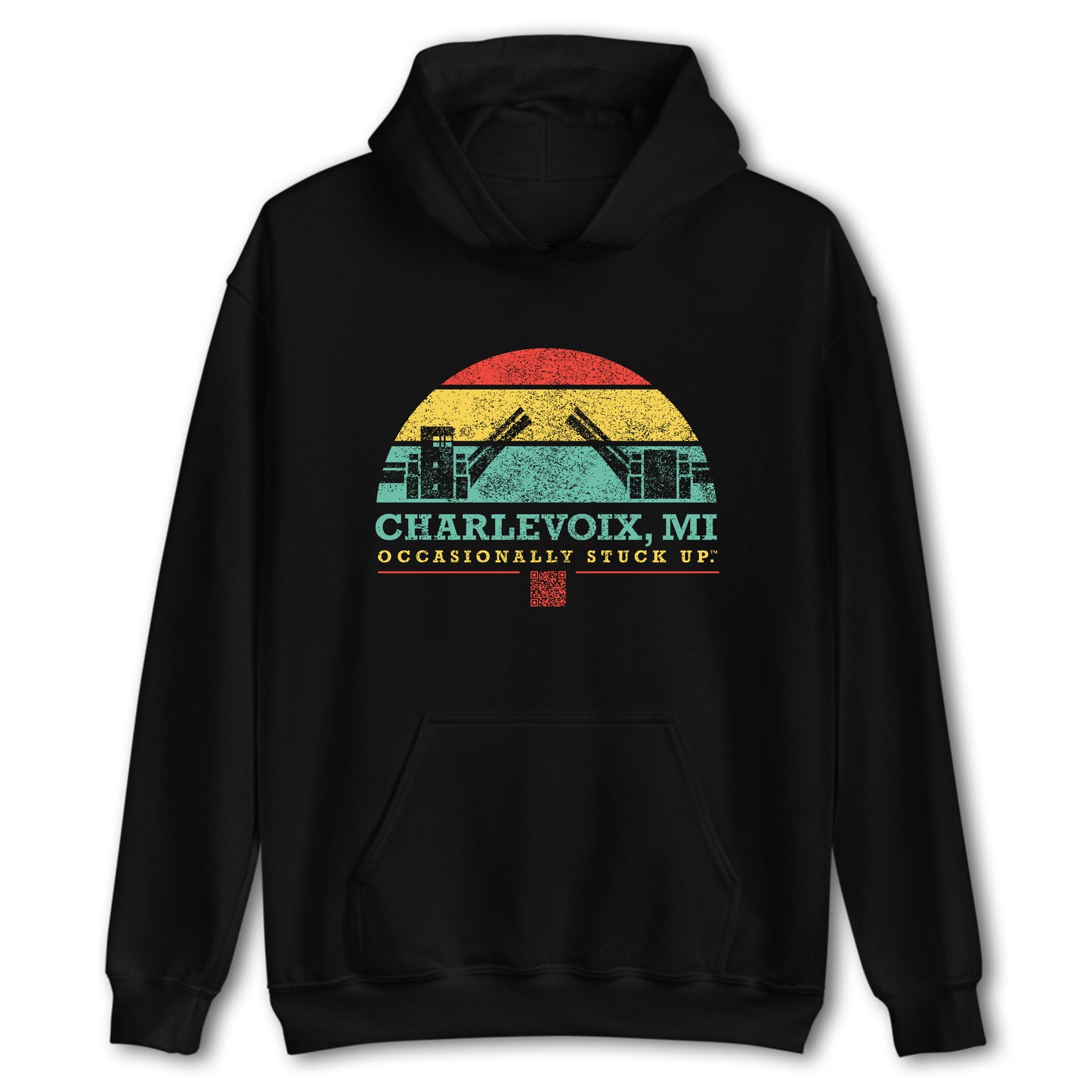 Charlevoix Occasionally Stuck Up Hoodie