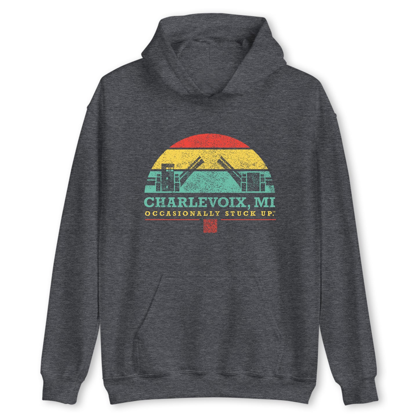 Charlevoix Occasionally Stuck Up Hoodie