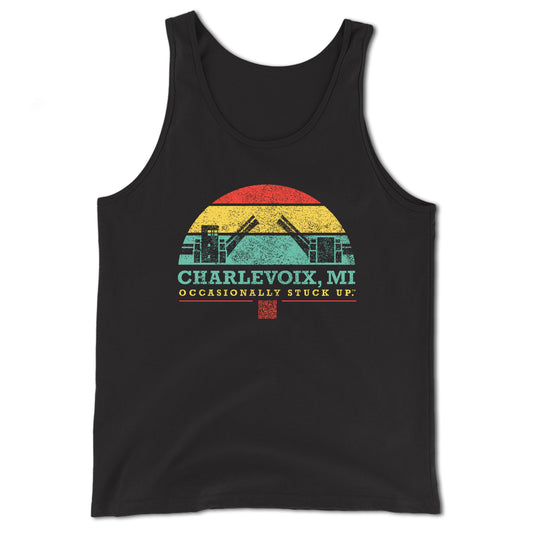 Men's Charlevoix "Occasionally Stuck Up" Tank Top