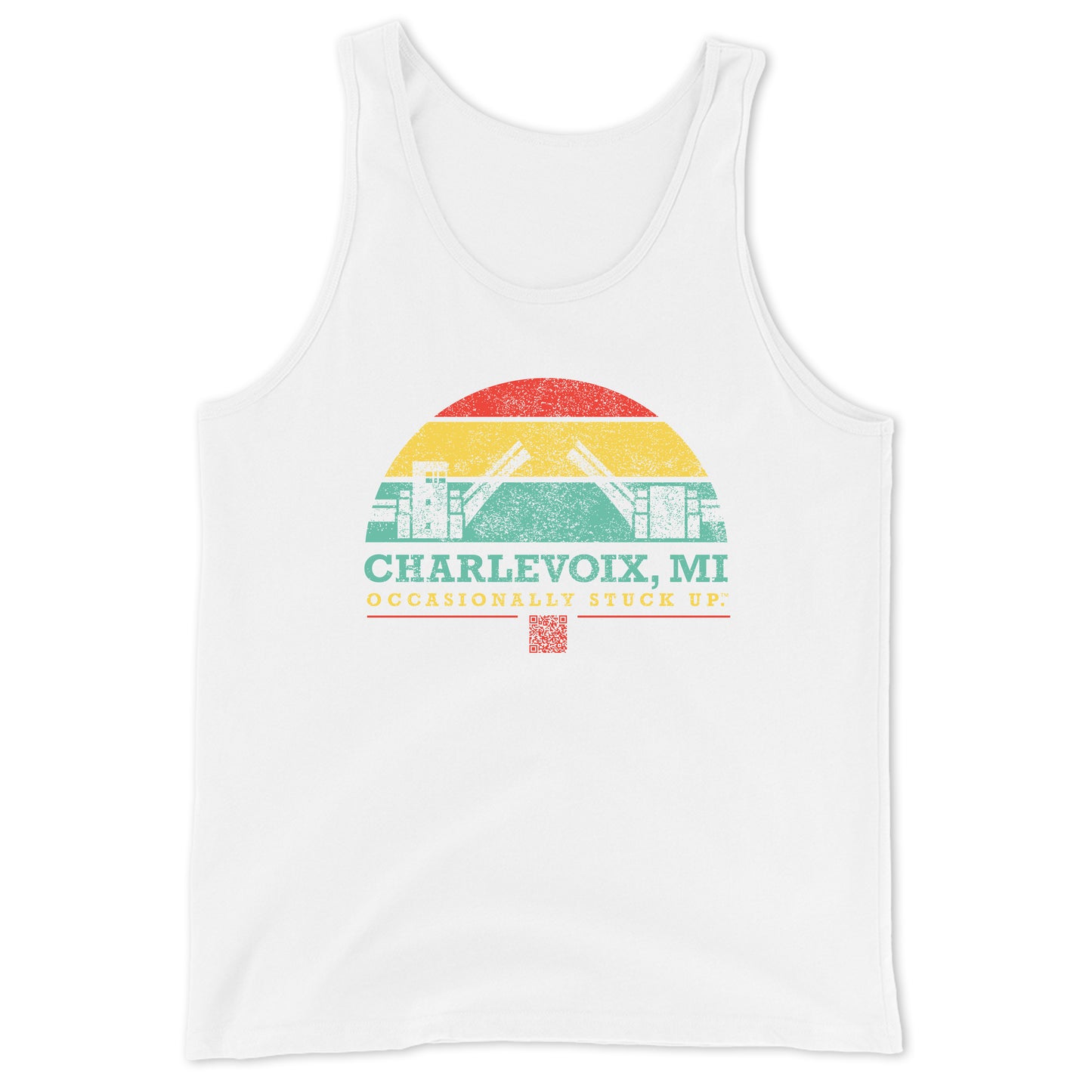 Men's Charlevoix "Occasionally Stuck Up" Tank Top