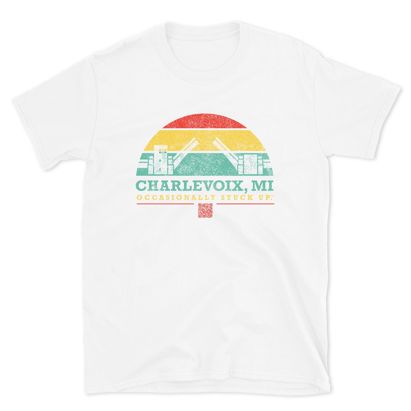 Charlevoix Occasionally Stuck Up Tee