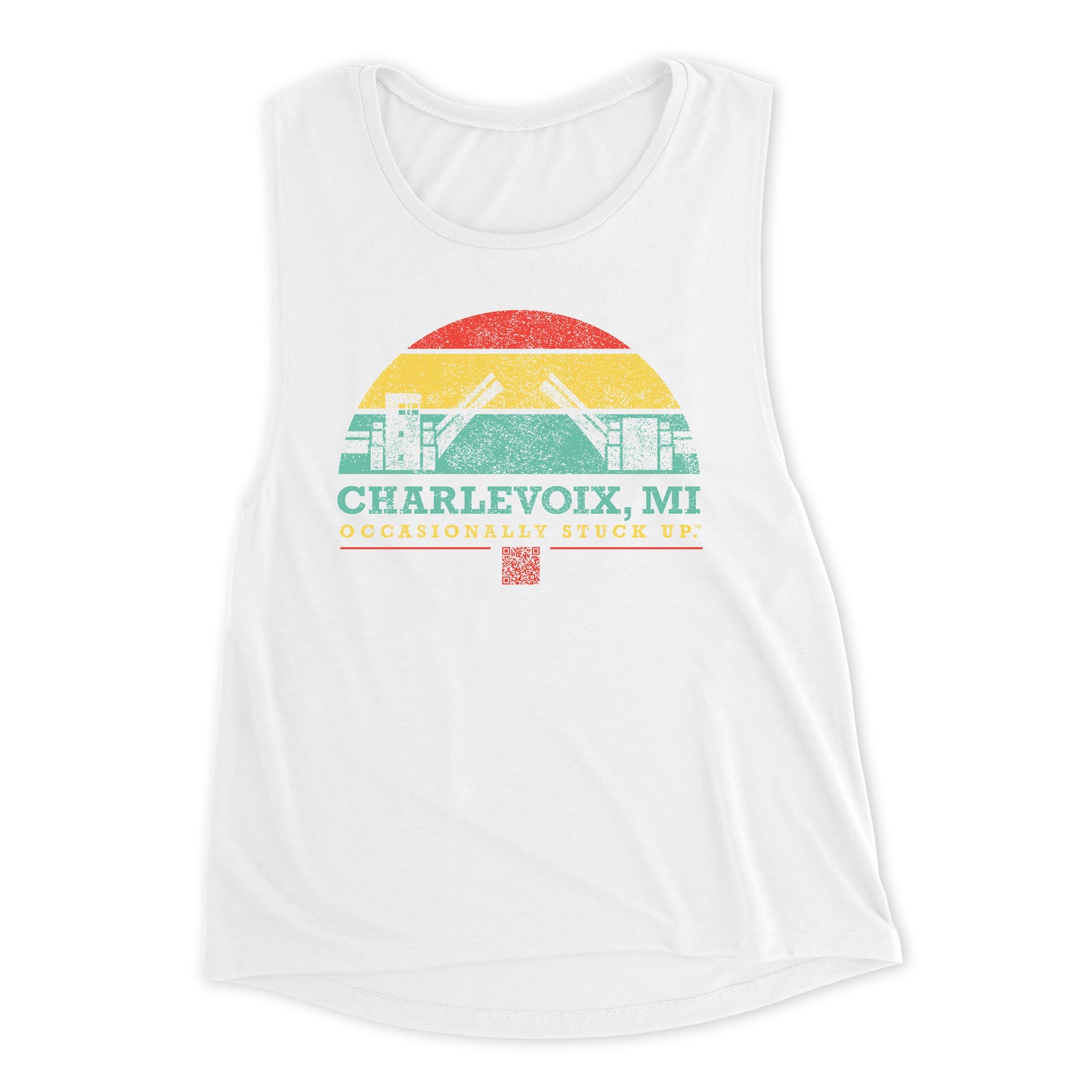 Women's Charlevoix "Occasionally Stuck Up" Tank
