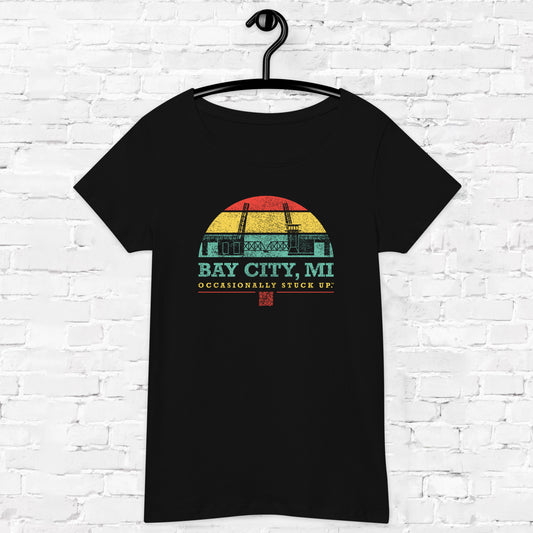 Women’s Bay City "Occasionally Stuck Up" Fitted T-Shirt