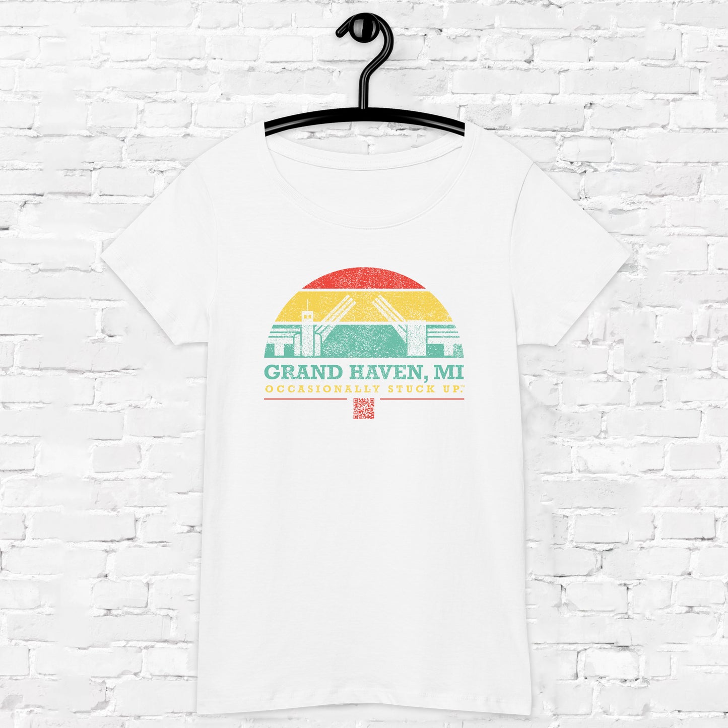 Women’s Grand Haven "Occasionally Stuck Up" Fitted T-Shirt