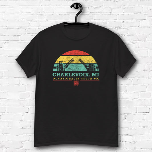 Men's Charlevoix "Occasionally Stuck Up" Tee
