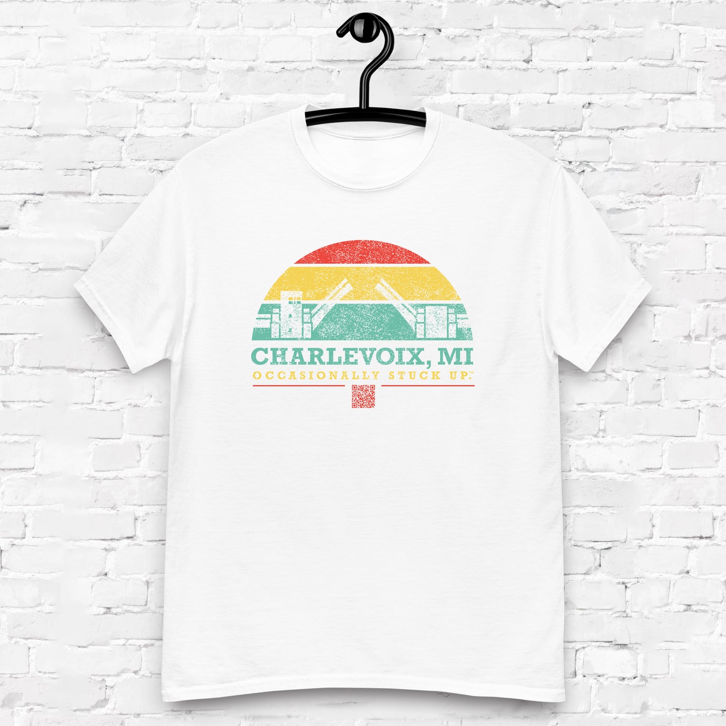 Men's Charlevoix "Occasionally Stuck Up" Tee