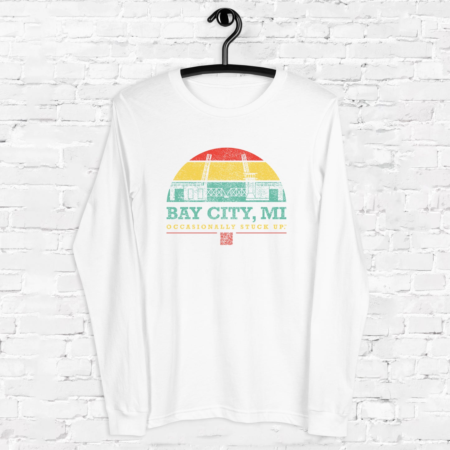 Women's Bay City "Occasionally Stuck Up" Long Sleeve