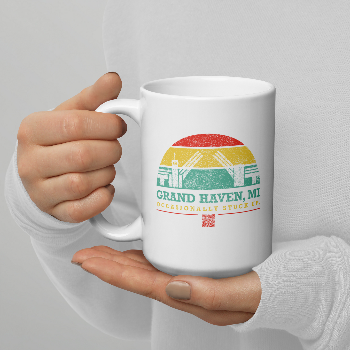 Grand Haven "Occasionally Stuck Up" Mug