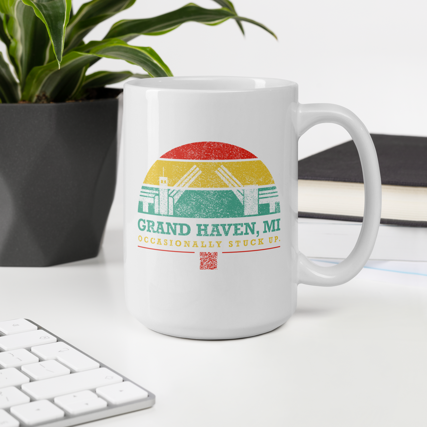 Grand Haven "Occasionally Stuck Up" Mug