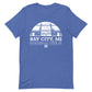 Heather Blue Bay City "Occasionally Stuck Up" Tee