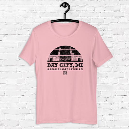 Pink & Black Bay City "Occasionally Stuck Up" Tee