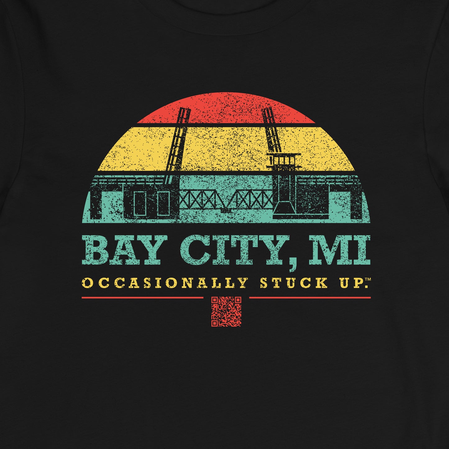 Women's Bay City "Occasionally Stuck Up" Long Sleeve