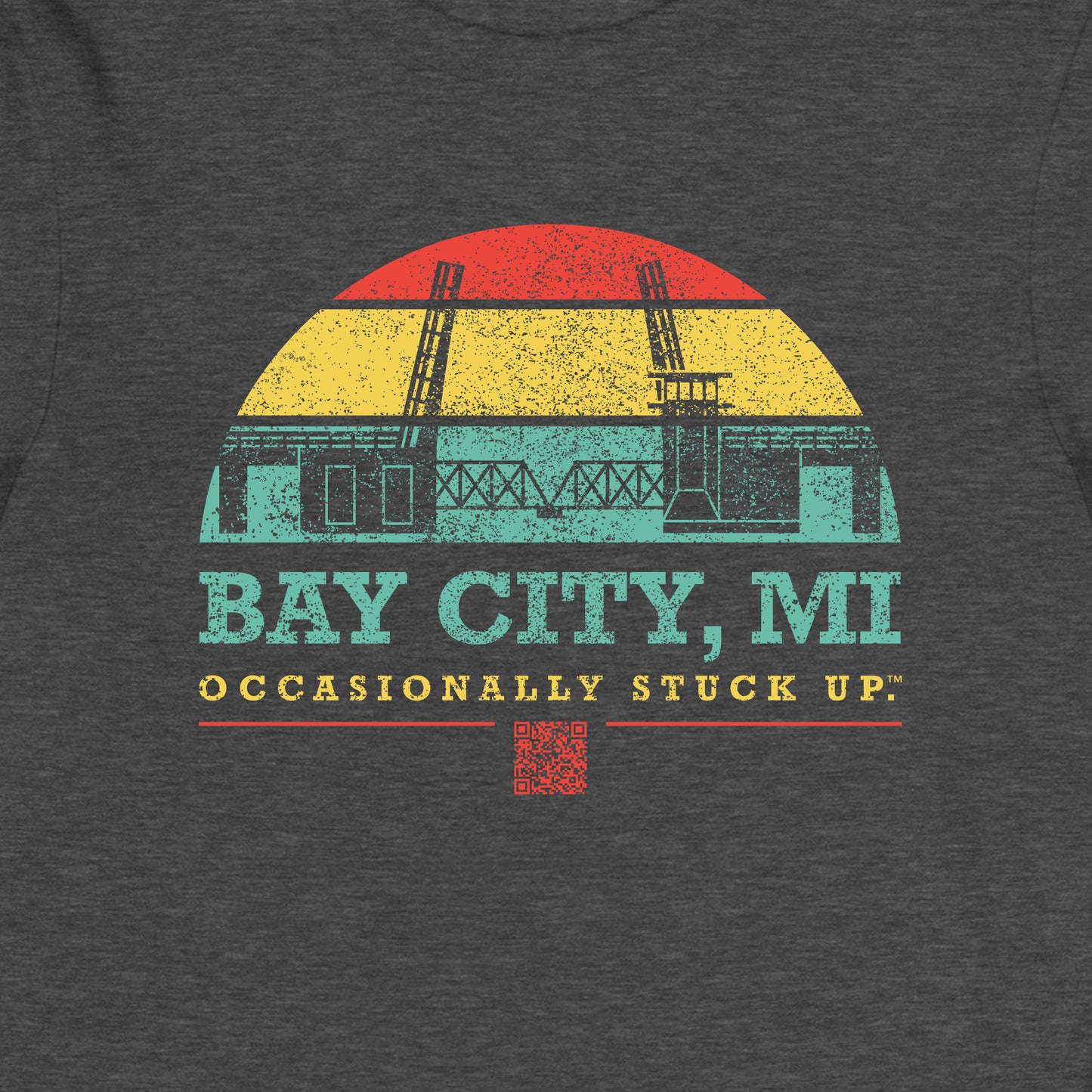 Women's Bay City "Occasionally Stuck Up" Long Sleeve