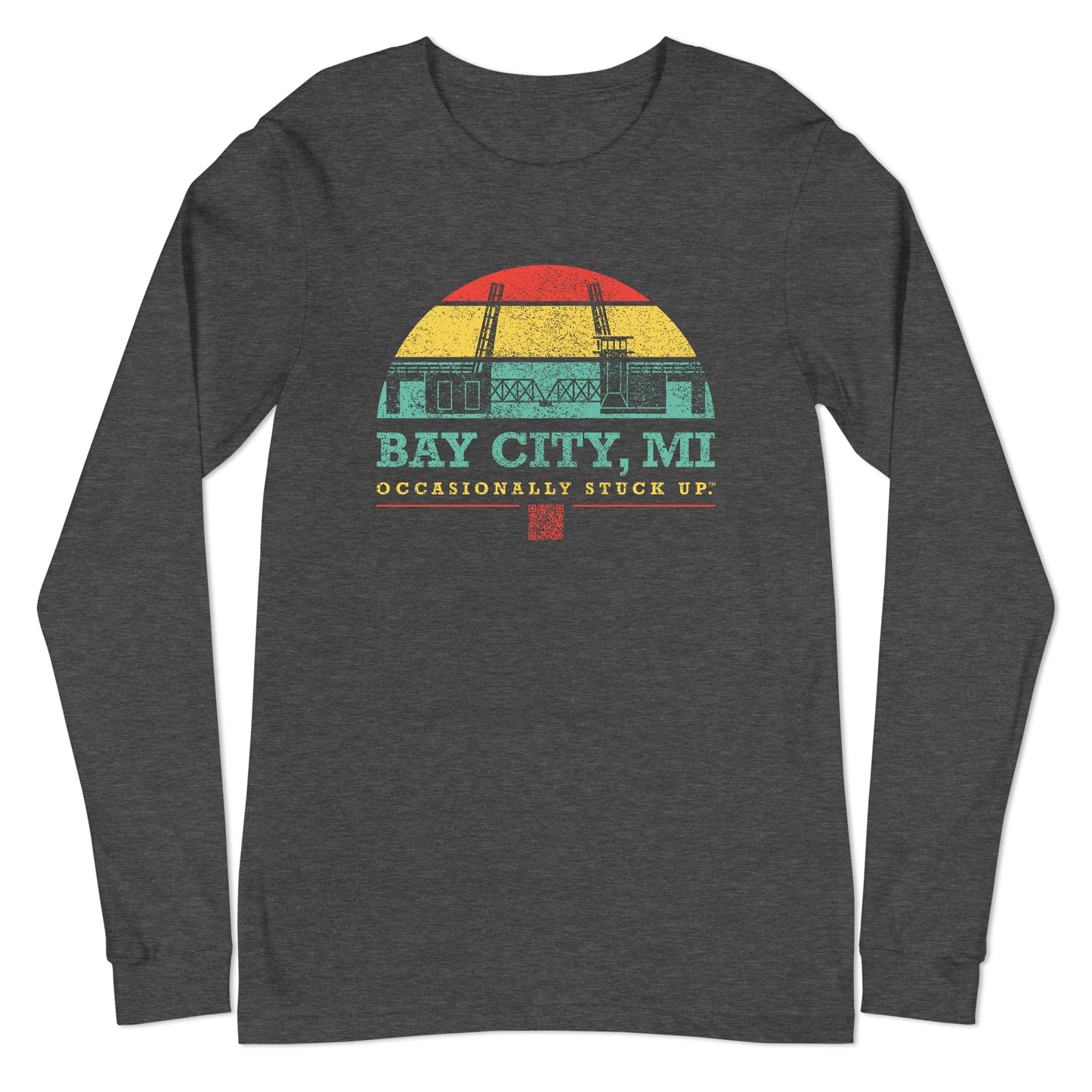 Women's Bay City "Occasionally Stuck Up" Long Sleeve