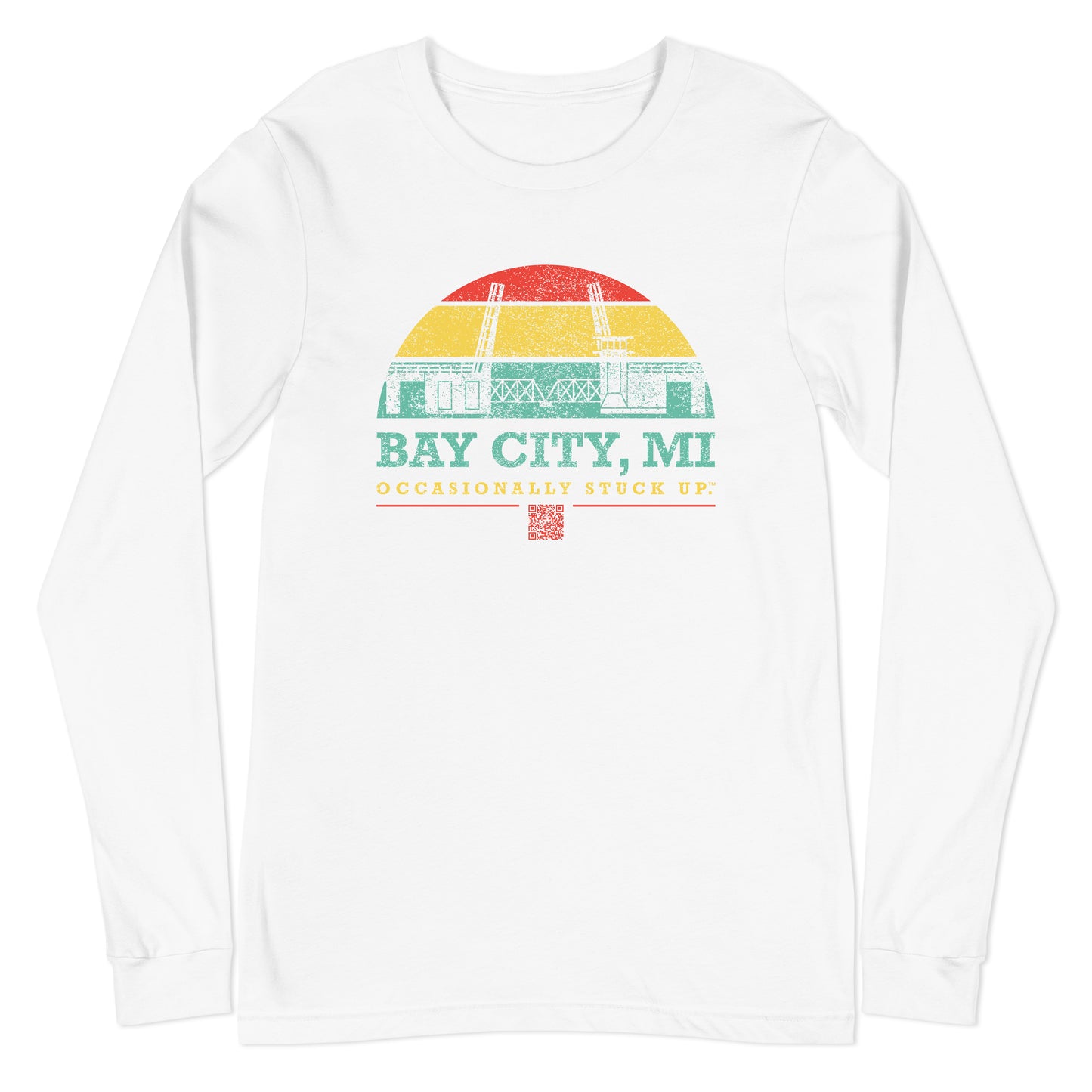 Women's Bay City "Occasionally Stuck Up" Long Sleeve