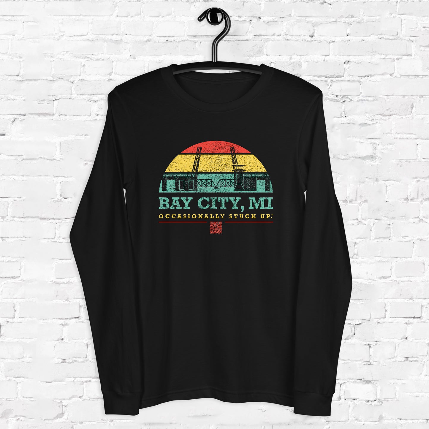 Women's Bay City "Occasionally Stuck Up" Long Sleeve