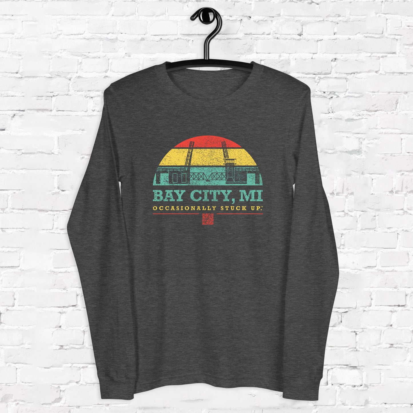 Women's Bay City "Occasionally Stuck Up" Long Sleeve