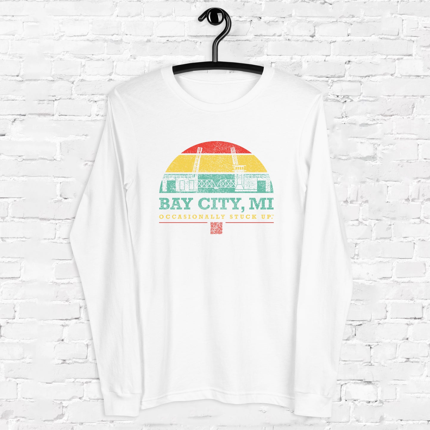 Women's Bay City "Occasionally Stuck Up" Long Sleeve