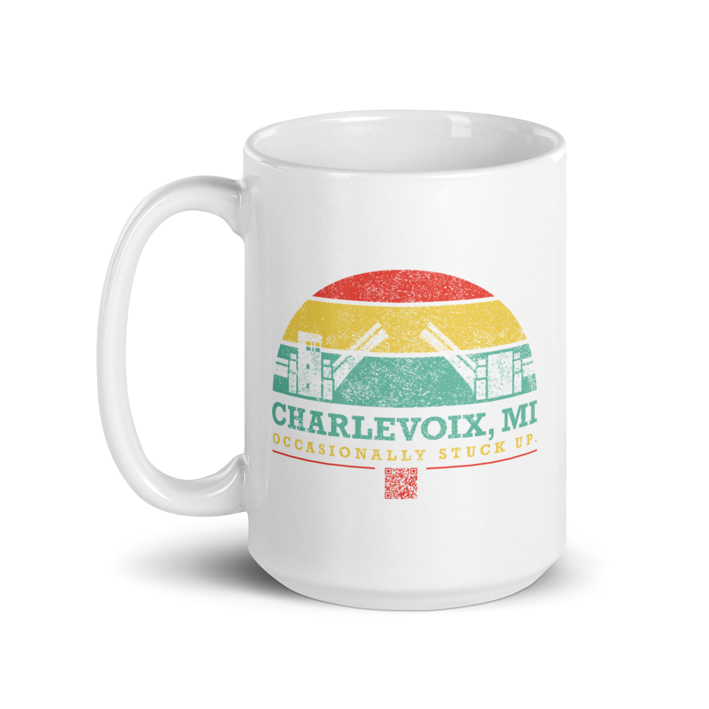 Charlevoix "Occasionally Stuck Up" Mug